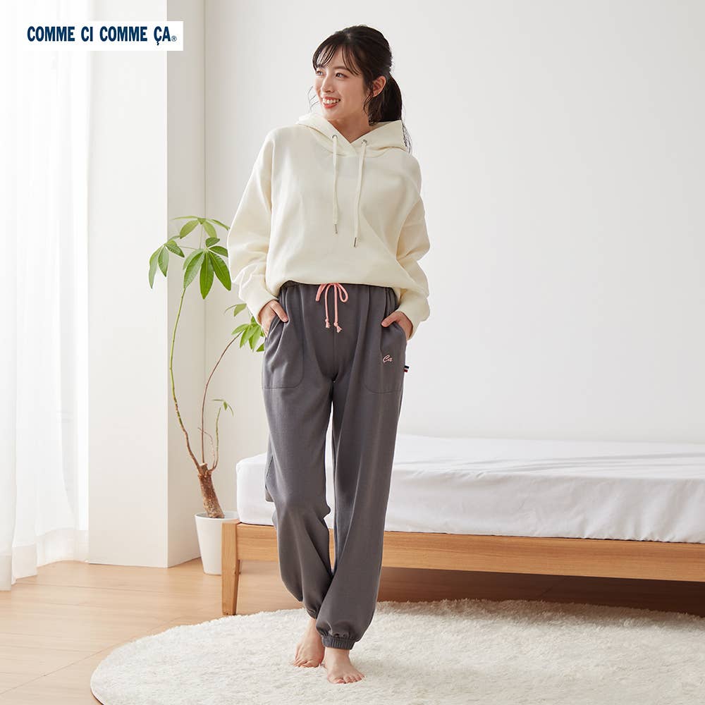 混棉背絨拉絨家居褲長褲